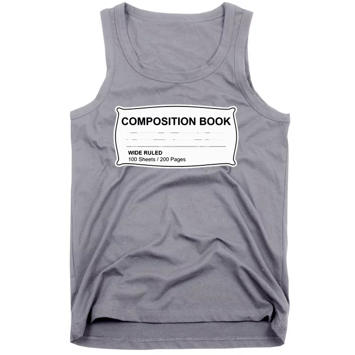 Composition Notebook Halloween Costume Couples Fancy Dress Tank Top