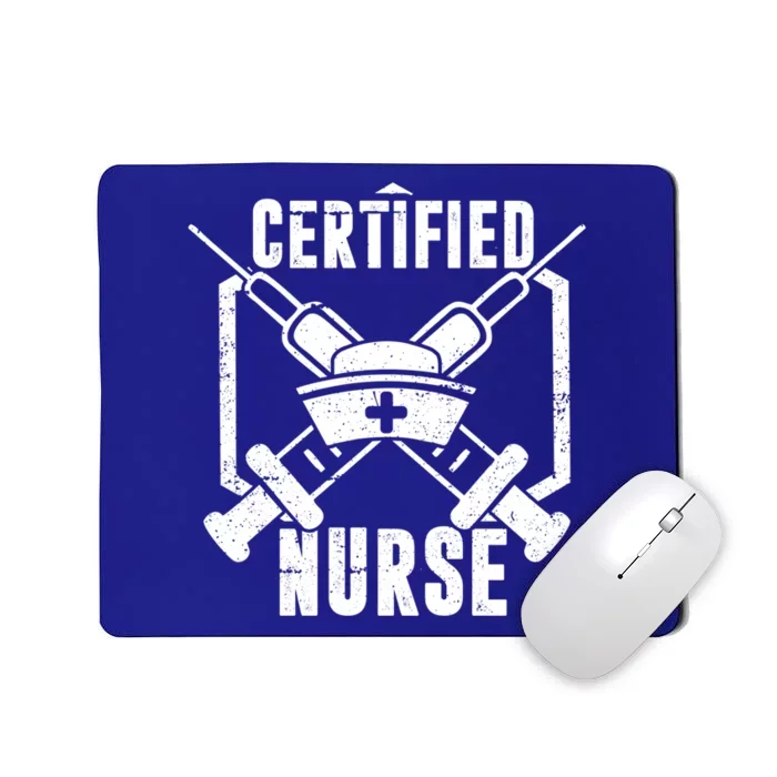 Certified Nurse Hero Cool Gift Mousepad