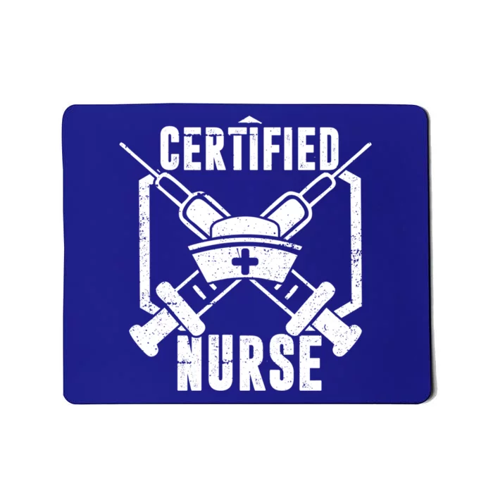 Certified Nurse Hero Cool Gift Mousepad