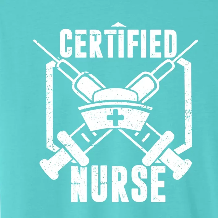 Certified Nurse Hero Cool Gift ChromaSoft Performance T-Shirt