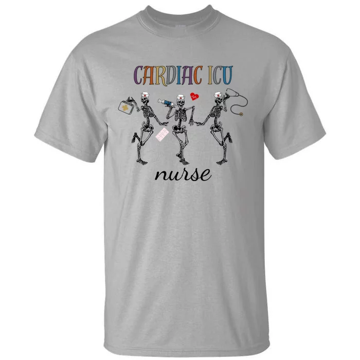 Cvicu Nurse Halloween Funny New Nurse Week Dancing Skeleton Gift Tall T-Shirt