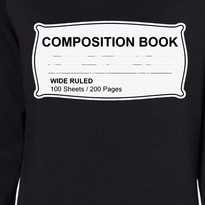 Composition Notebook Halloween Costume Couples Fancy Dress Gift Womens California Wash Sweatshirt