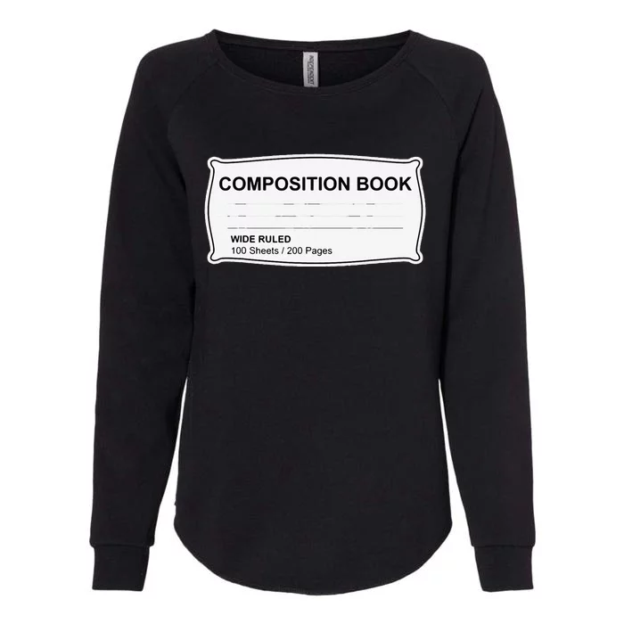 Composition Notebook Halloween Costume Couples Fancy Dress Gift Womens California Wash Sweatshirt