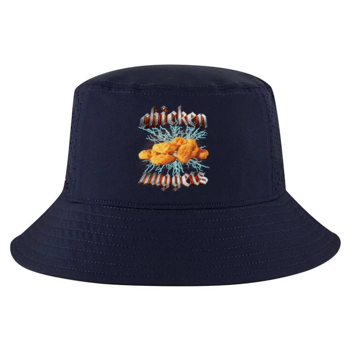 Chicken Nuggets Heavy Metal Funny Cool Comfort Performance Bucket Hat