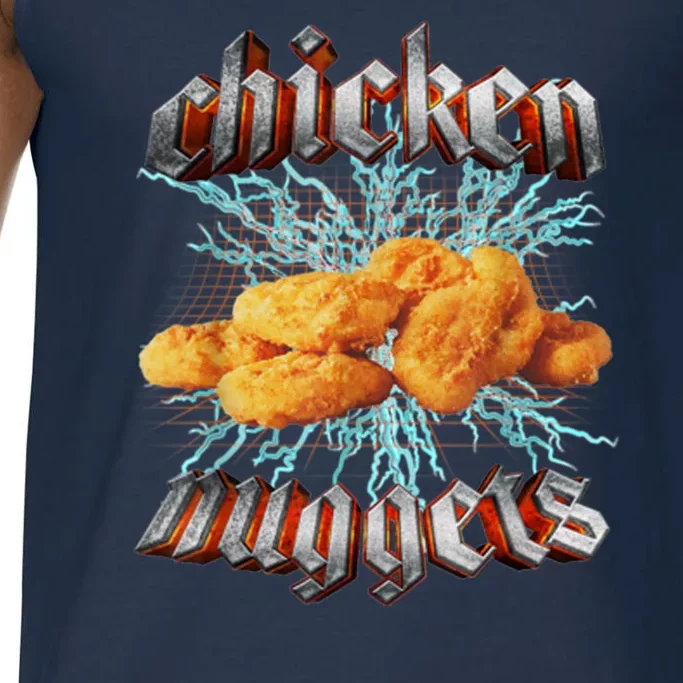 Chicken Nuggets Heavy Metal Funny Comfort Colors® Tank Top