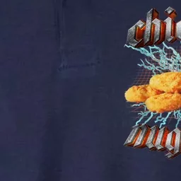 Chicken Nuggets Heavy Metal Funny Softstyle Adult Sport Polo