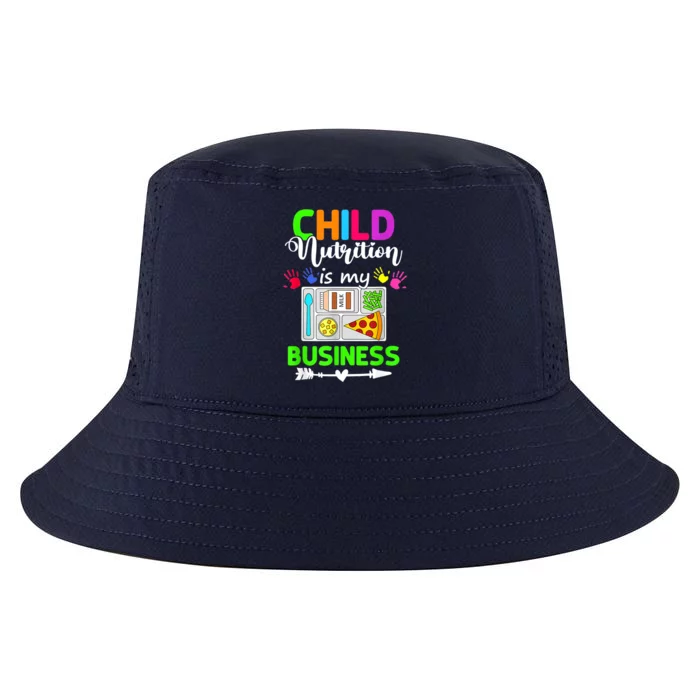 Child Nutrition Is My Business Cafeteria Worker Lunch Lady Cool Comfort Performance Bucket Hat