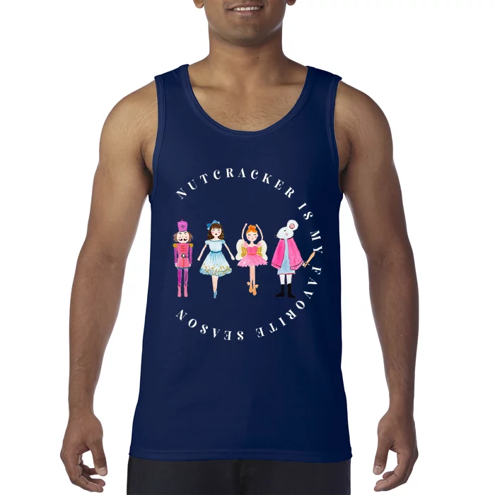 Christmas Nutcracker Is My Favorite Season Matching Family Tank Top