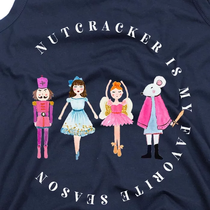 Christmas Nutcracker Is My Favorite Season Matching Family Tank Top