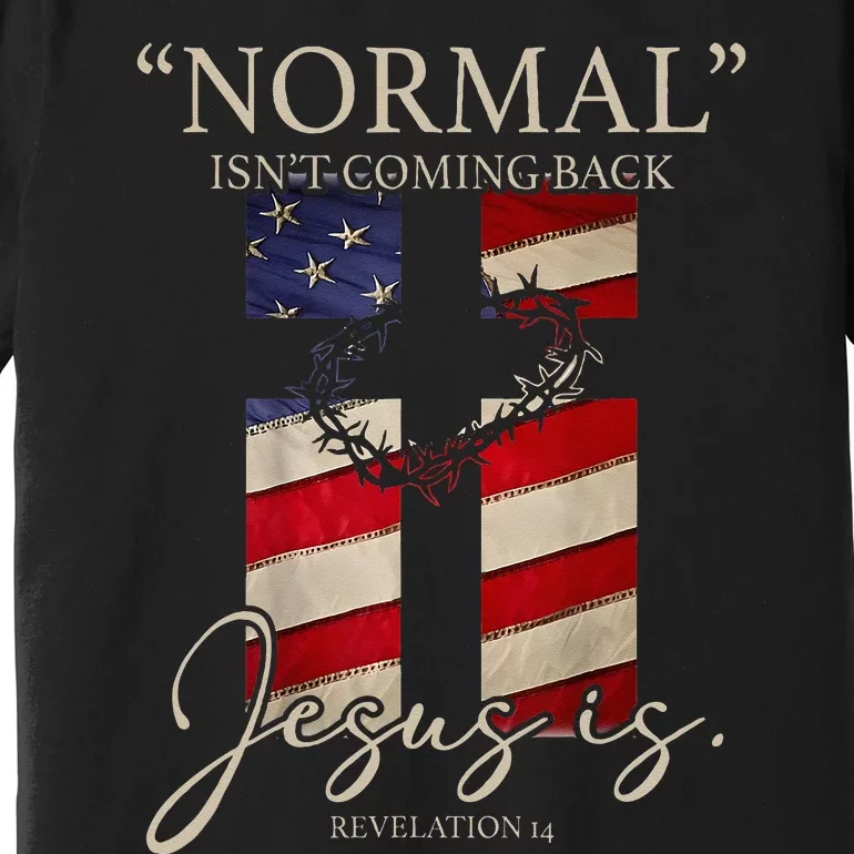 Christian Normal Isnt Coming Back Jesus Is Gift Premium T-Shirt