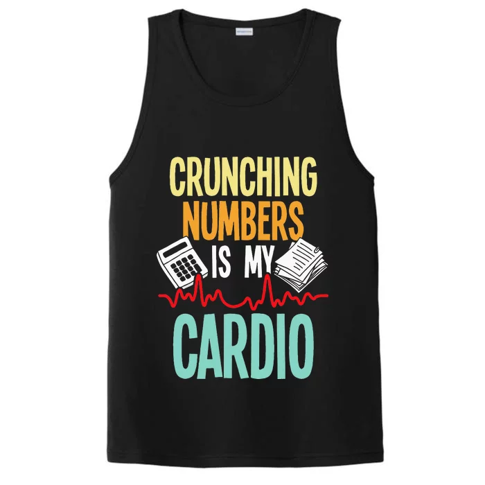 Crunching Numbers Is My Cardio Accountant Auditor Auditing Performance Tank