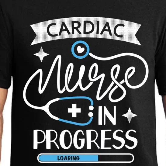 Cardiac Nurse In Progress Funny Gift Cardiology Nursing Student Life Gift Pajama Set