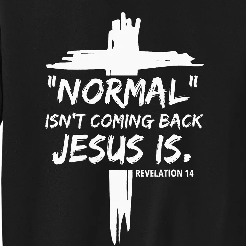 Christian Normal IsnT Coming Back Jesus Is Sweatshirt