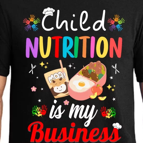 Child Nutrition Is My Business School Cafeteria Lunch Lady Pajama Set