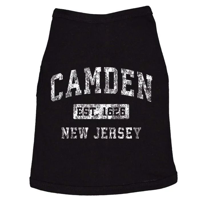 Camden New Jersey Nj Vintage Established Sports Doggie Tank