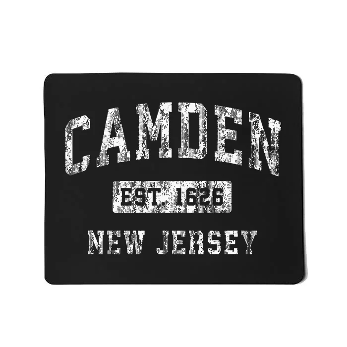 Camden New Jersey Nj Vintage Established Sports Mousepad