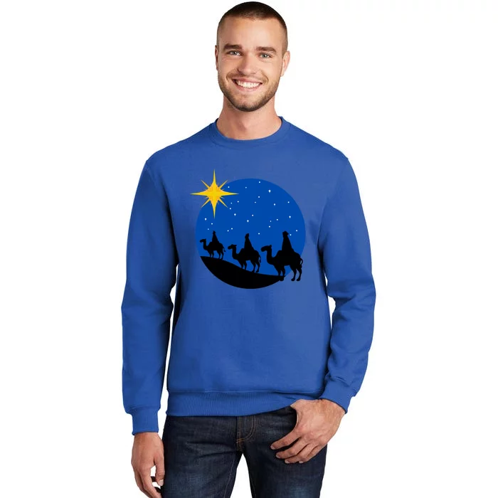 Christmas Nativity Jesus Birth The Three Wise Gift Sweatshirt