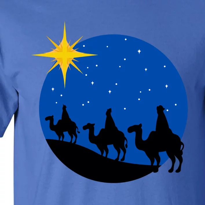 Christmas Nativity Jesus Birth The Three Wise Gift Tall T-Shirt