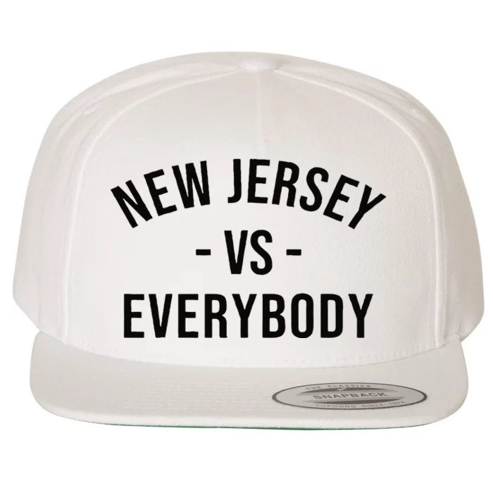 Cute New Jersey Vs Everybodys Gift Wool Snapback Cap