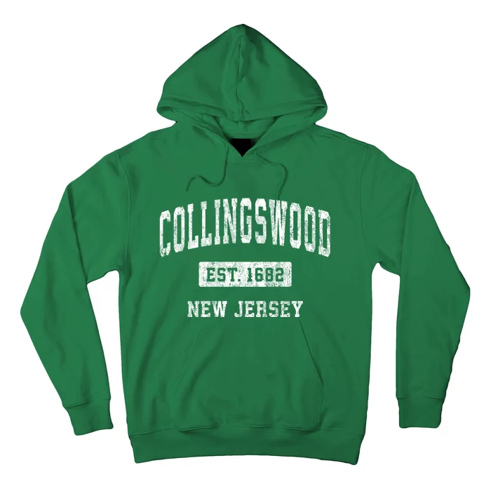 Collingswood New Jersey Nj Vintage Sports Hoodie