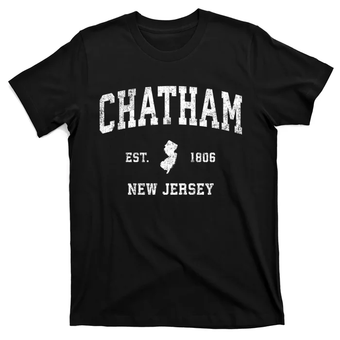 Chatham New Jersey Nj Vintage Athletic Sports T-Shirt