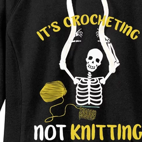 Crocheting Not Knitting Crocheter Crochet Women's Fleece Hoodie