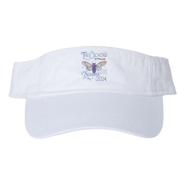 Cicada Nature Lover The Cicadas Reunion Summer 2024 Valucap Bio-Washed Visor