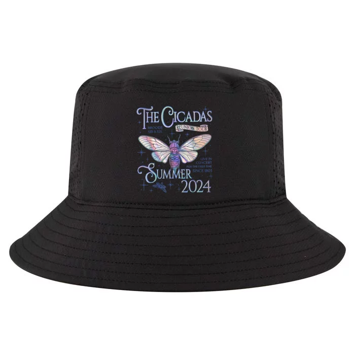 Cicada Nature Lover The Cicadas Reunion Summer 2024 Cool Comfort Performance Bucket Hat