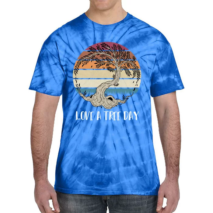 Celebrate National Love A Tree Day May 16 Great Gift Tie-Dye T-Shirt