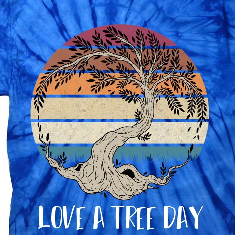 Celebrate National Love A Tree Day May 16 Great Gift Tie-Dye T-Shirt