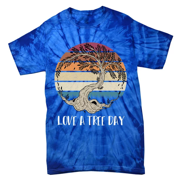 Celebrate National Love A Tree Day May 16 Great Gift Tie-Dye T-Shirt