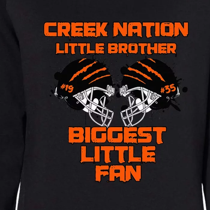 Creek Nation Little Brother Womens California Wash Sweatshirt