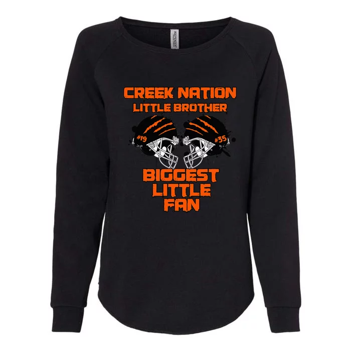 Creek Nation Little Brother Womens California Wash Sweatshirt