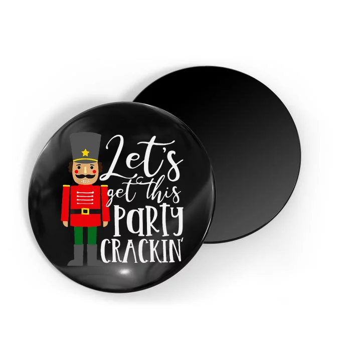 Crackin' Nutcracker Merry Christmas Decoration Magnet