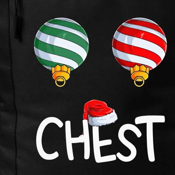 Chest Nuts Matching Funny Christmas Couples Chestnuts Chest Daily Commute Backpack