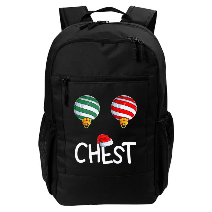 Chest Nuts Matching Funny Christmas Couples Chestnuts Chest Daily Commute Backpack