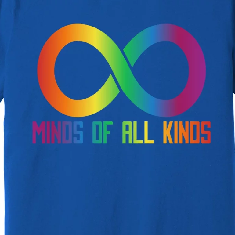 Celebrate Neurodiversity Minds Of All Kinds Gift Premium T-Shirt