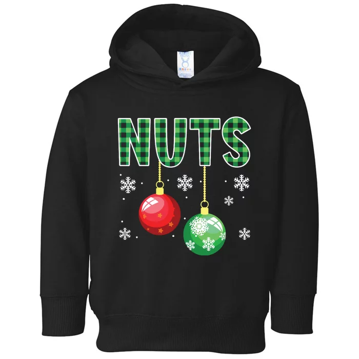 Chest Nuts Matching Chestnuts Funny Toddler Hoodie