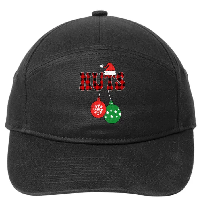 Chest Nuts Matching Chestnuts Christmas Couples 7-Panel Snapback Hat