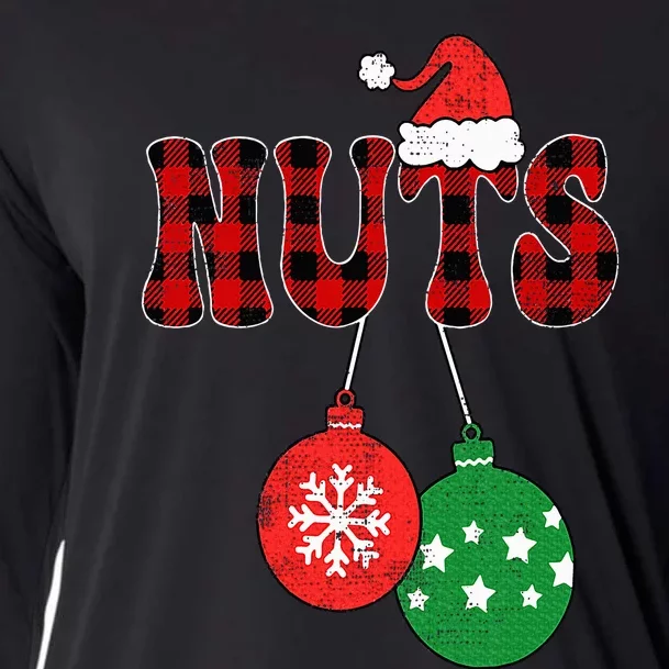 Chest Nuts Matching Chestnuts Christmas Couples Cooling Performance Long Sleeve Crew