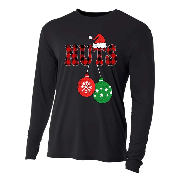 Chest Nuts Matching Chestnuts Christmas Couples Cooling Performance Long Sleeve Crew