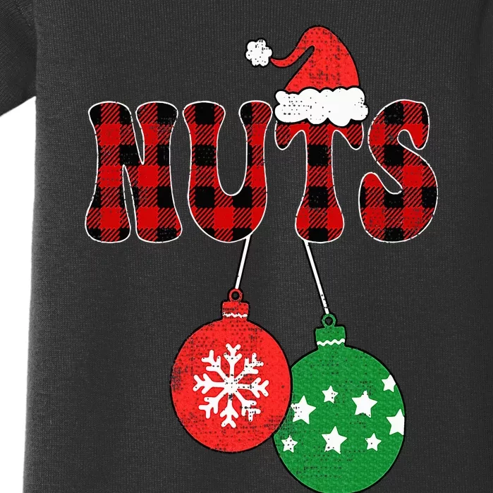 Chest Nuts Matching Chestnuts Christmas Couples Baby Bodysuit