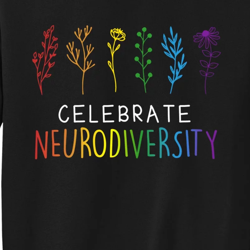 CELEBRATE NEURODIVERSITY m.e.ntal Health Autism Awareness Pullover Hoodie Sweatshirt