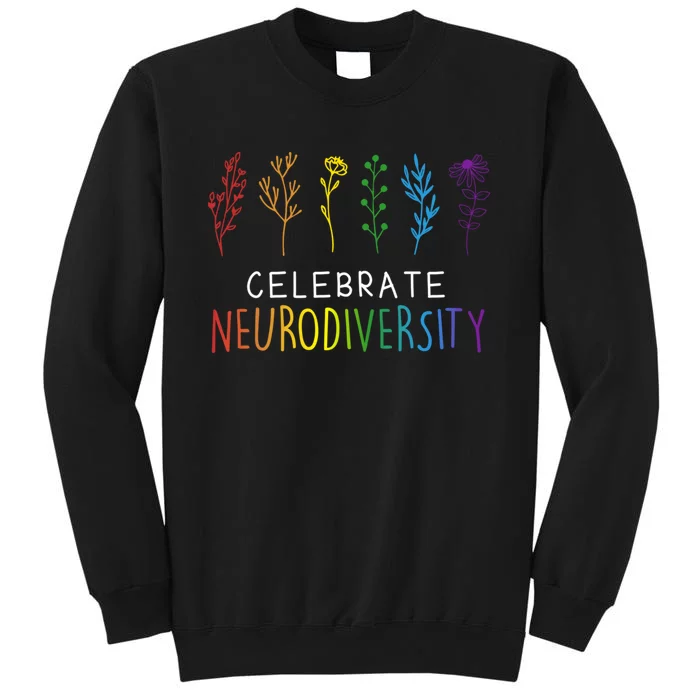 CELEBRATE NEURODIVERSITY m.e.ntal Health Autism Awareness Pullover Hoodie Sweatshirt