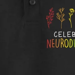 CELEBRATE NEURODIVERSITY m.e.ntal Health Autism Awareness Pullover Hoodie Dry Zone Grid Performance Polo