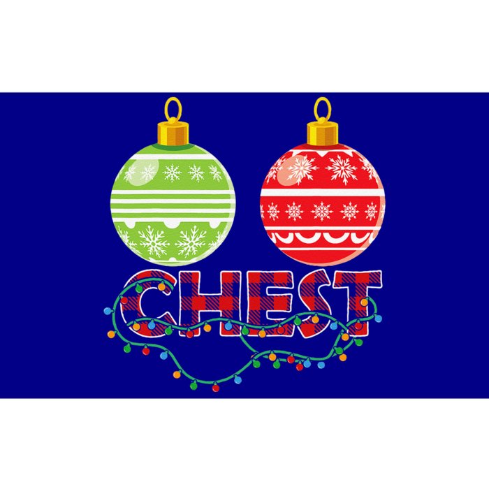 Chest NutsChristmas Matching Christmas Couples Chestnuts Bumper Sticker