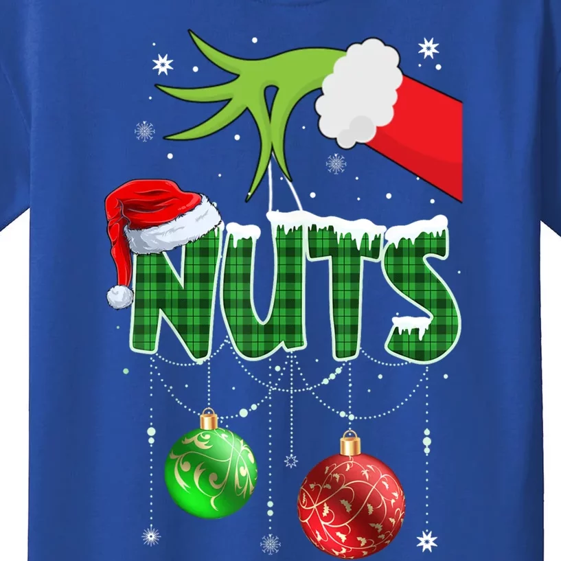 Chest Nuts Matching Chestnuts Christmas Couples Nuts Gift Kids T-Shirt