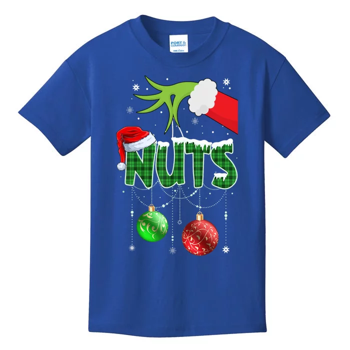 Chest Nuts Matching Chestnuts Christmas Couples Nuts Gift Kids T-Shirt