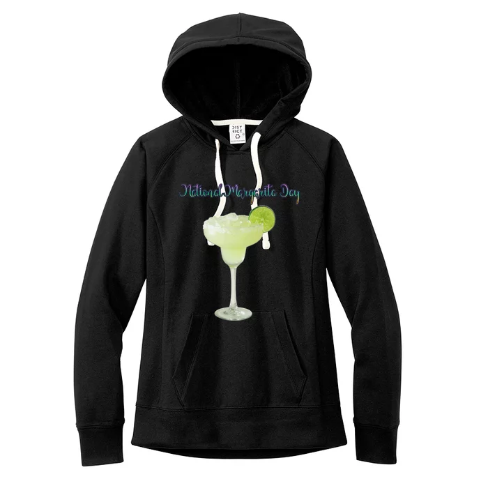 Celebrate National Margarita Day With Our Margarita Cocktail Cute Gift Women's Fleece Hoodie