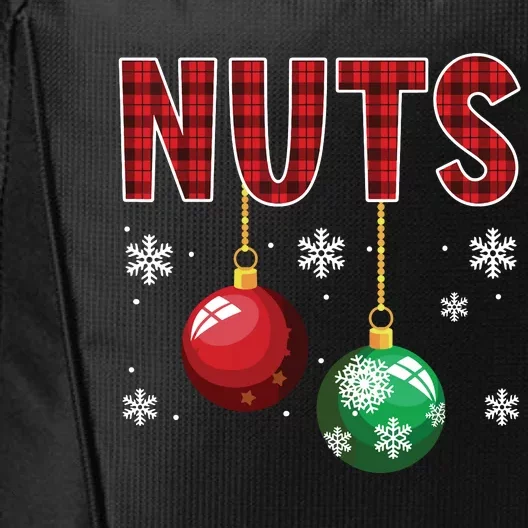 Chest Nuts Matching Chestnuts Funny Christmas Couples Nuts City Backpack